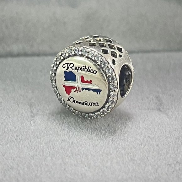Pandora | Jewelry | Pandora Dominican Republic Cz Charm ...
